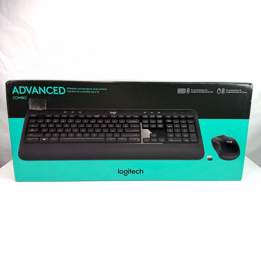 Logitech Black MK540 Advanced Combo Wireless Keyboard and Mouse Set